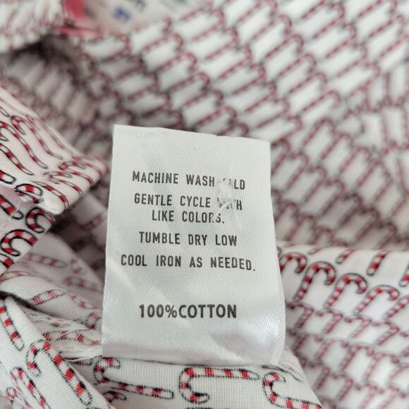 Sovereign Code Candy Cane Home Alone W1749 Holiday Christmas  Button Down Shirt - Picture 10 of 11